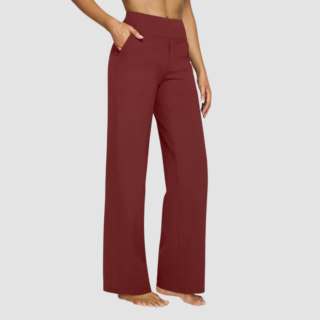 Halowen - High Waist Wide Leg Sweatpants Everyday Wear — view 10 of 10