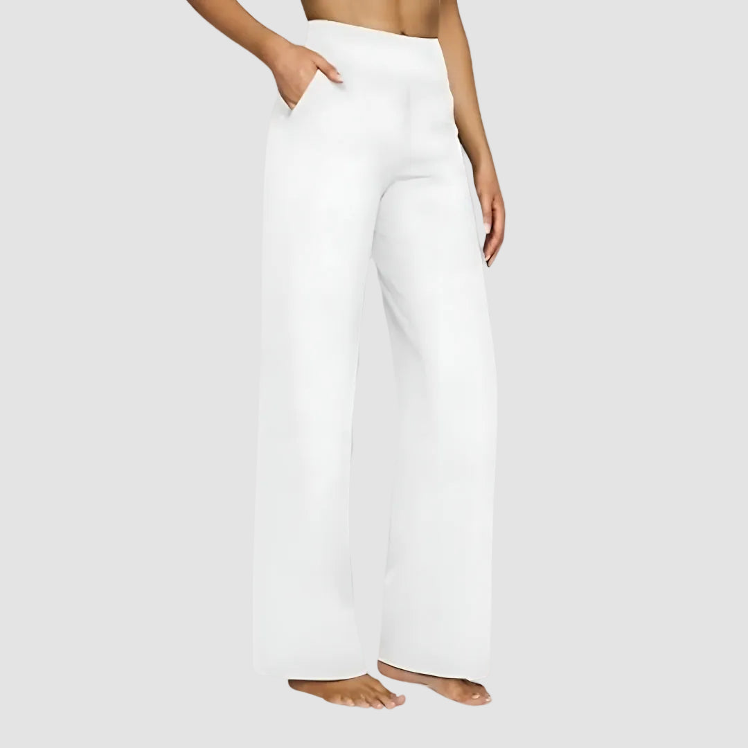 Halowen - High Waist Wide Leg Sweatpants Everyday Wear — view 7 of 10