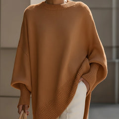 Wrenella - Relaxed Oversized Pullover Casual Office Wear — view 6 of 9