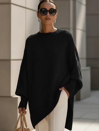 Wrenella - Relaxed Oversized Pullover Casual Office Wear — view 8 of 9