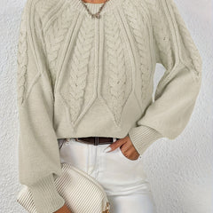 Verlana - Cable Knit Sweater For Everyday Wear — view 5 of 10