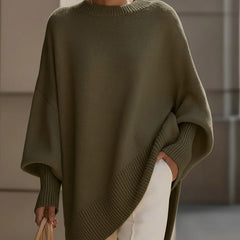 Wrenella - Relaxed Oversized Pullover Casual Office Wear — view 9 of 9