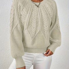 Verlana - Cable Knit Sweater For Everyday Wear — view 8 of 10