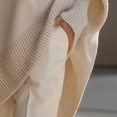 Wrenella - Relaxed Oversized Pullover Casual Office Wear — view 5 of 9