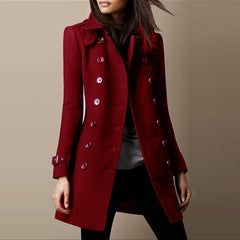 Belmerra - Tailored Wool Blend Coat Cold Weather Wear