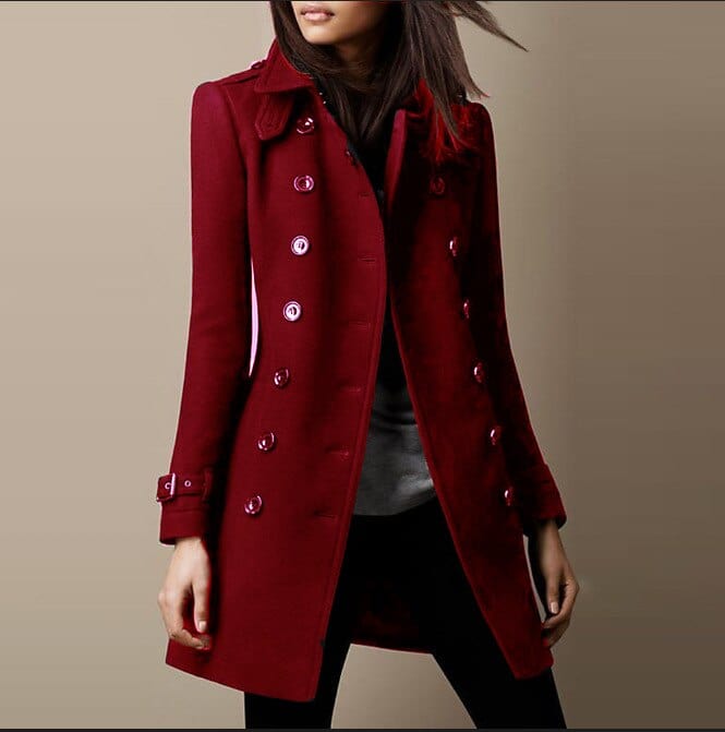 Belmerra - Tailored Wool Blend Coat Cold Weather Wear