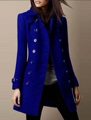 Belmerra - Tailored Wool Blend Coat Cold Weather Wear — view 5 of 6