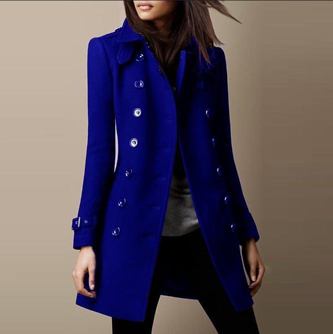 Belmerra - Tailored Wool Blend Coat Cold Weather Wear — view 5 of 6