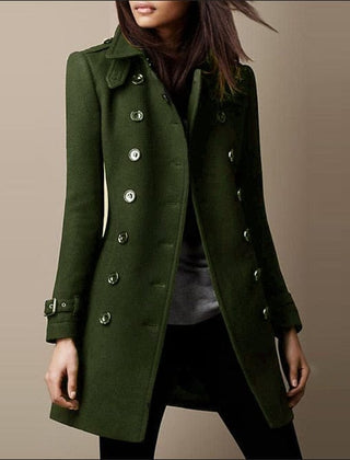 Belmerra - Tailored Wool Blend Coat Cold Weather Wear — view 6 of 6