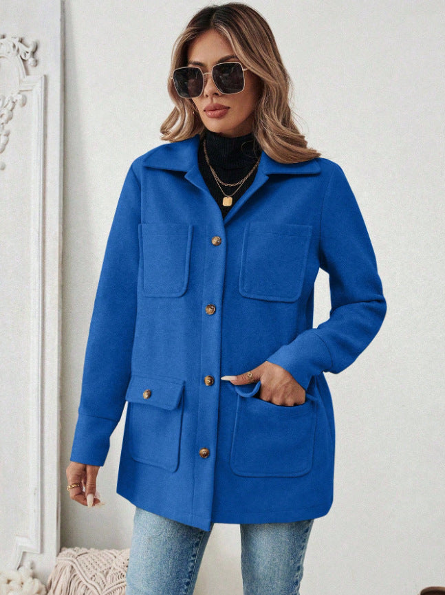 Merenna - Utility Jacket Relaxed Weekend Or Office Wear — view 9 of 10