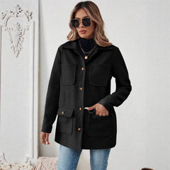Merenna - Utility Jacket Relaxed Weekend Or Office Wear