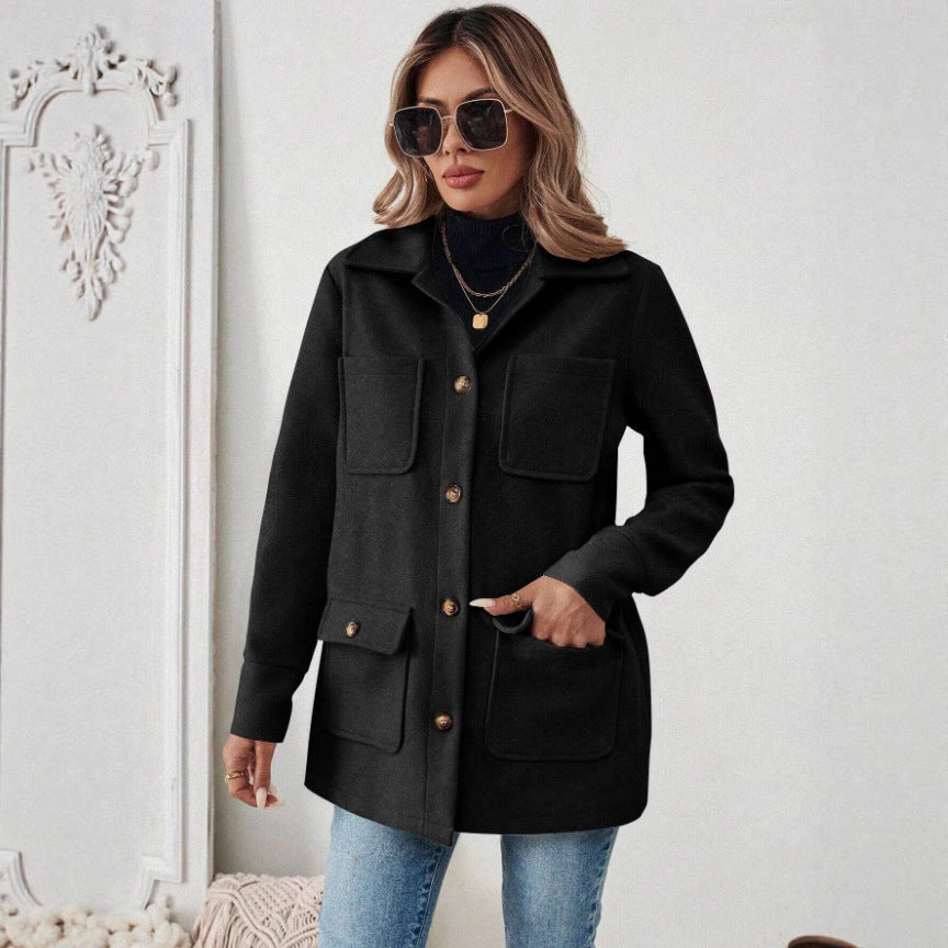 Merenna - Utility Jacket Relaxed Weekend Or Office Wear