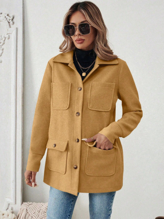 Merenna - Utility Jacket Relaxed Weekend Or Office Wear — view 8 of 10