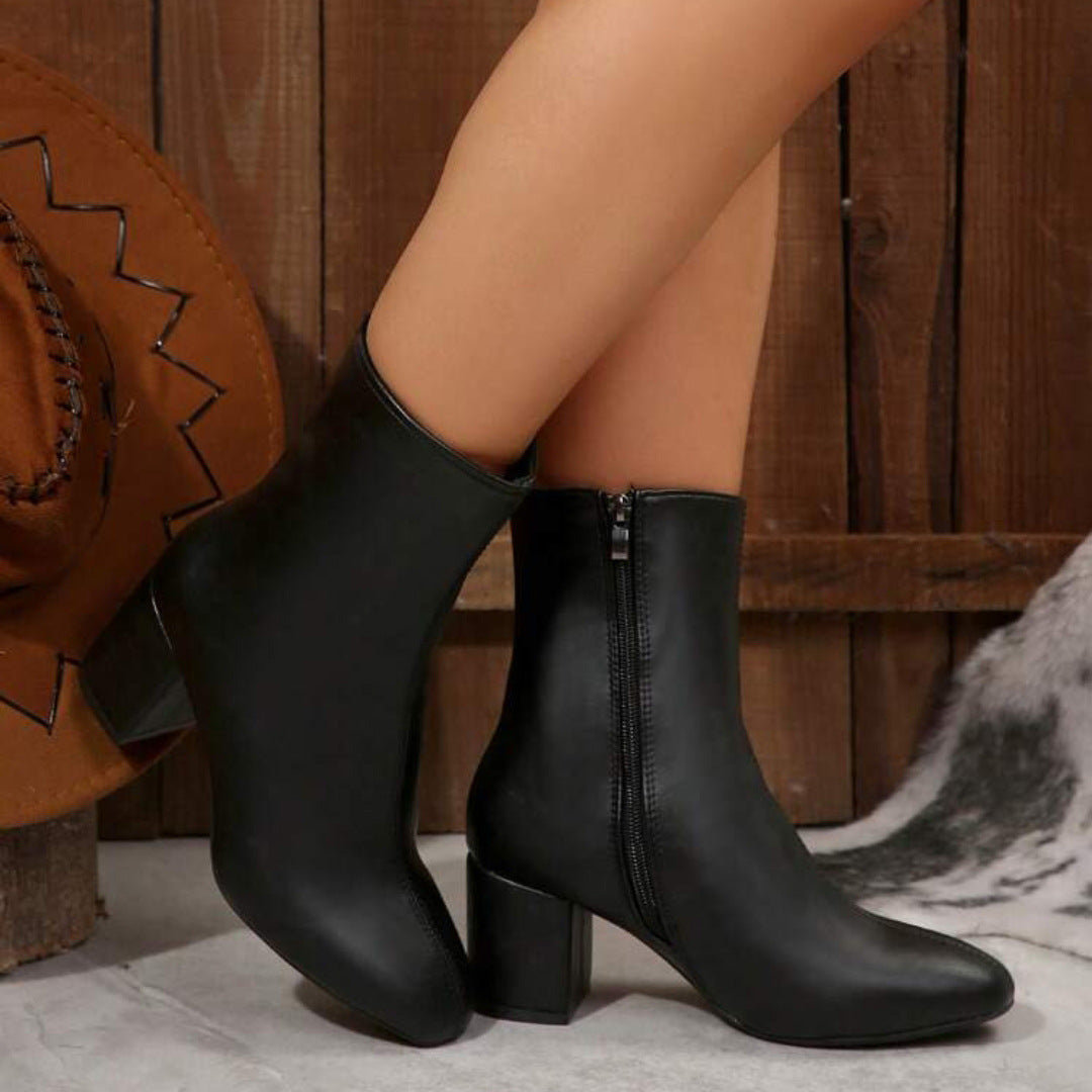 Palladette - Block Heel Ankle Boots Office To Evening Wear — view 4 of 10