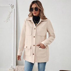 Merenna - Utility Jacket Relaxed Weekend Or Office Wear — view 4 of 10