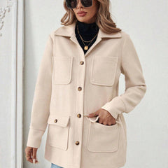 Merenna - Utility Jacket Relaxed Weekend Or Office Wear — view 6 of 10