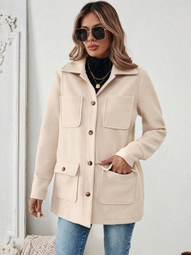 Merenna - Utility Jacket Relaxed Weekend Or Office Wear — view 6 of 10