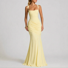Ruchera - Square Neck Formal Dress Formal Evening Events