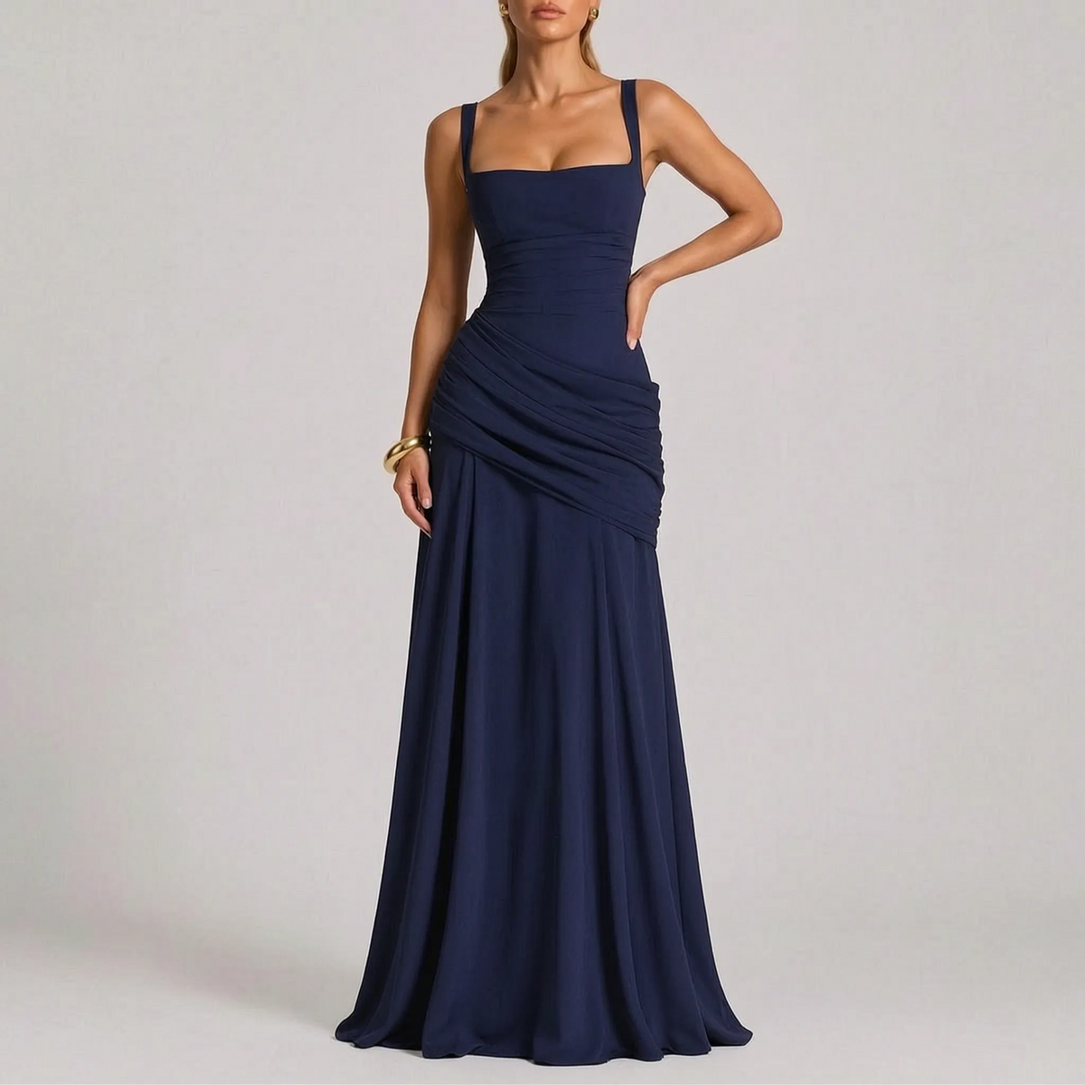 Ruchera - Square Neck Formal Dress Formal Evening Events