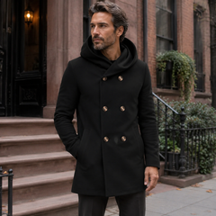 Marrowick - Mid-Length Hooded Coat Autumn Winter Wear — view 2 of 5