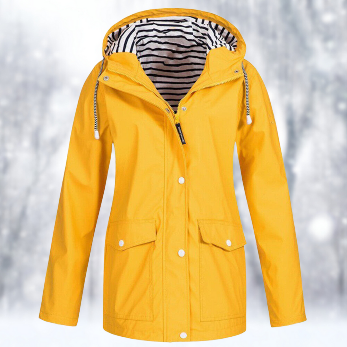 Marisol - Hooded Waterproof Rain Jacket Everyday Wear