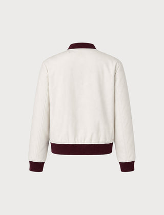 Alvenna - Contrasting Zip Jacket Autumn Winter Casual — view 3 of 4