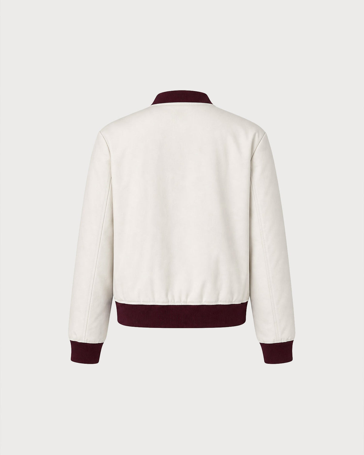 Alvenna - Contrasting Zip Jacket Autumn Winter Casual — view 3 of 4
