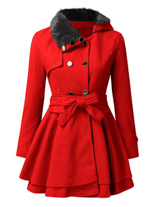 Ashvelle - Belted Wool Look Coat Winter Occasions — view 4 of 6