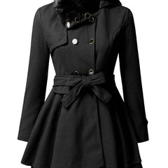 Ashvelle - Belted Wool Look Coat Winter Occasions — view 5 of 6