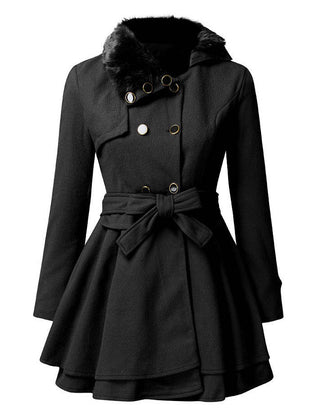 Ashvelle - Belted Wool Look Coat Winter Occasions — view 5 of 6
