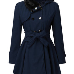 Ashvelle - Belted Wool Look Coat Winter Occasions — view 6 of 6