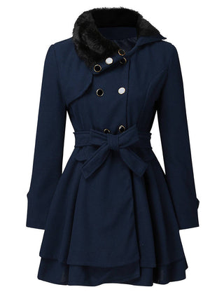Ashvelle - Belted Wool Look Coat Winter Occasions — view 6 of 6