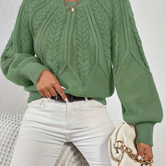 Verlana - Cable Knit Sweater For Everyday Wear — view 4 of 10