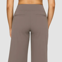 Halowen - High Waist Wide Leg Sweatpants Everyday Wear — view 3 of 10