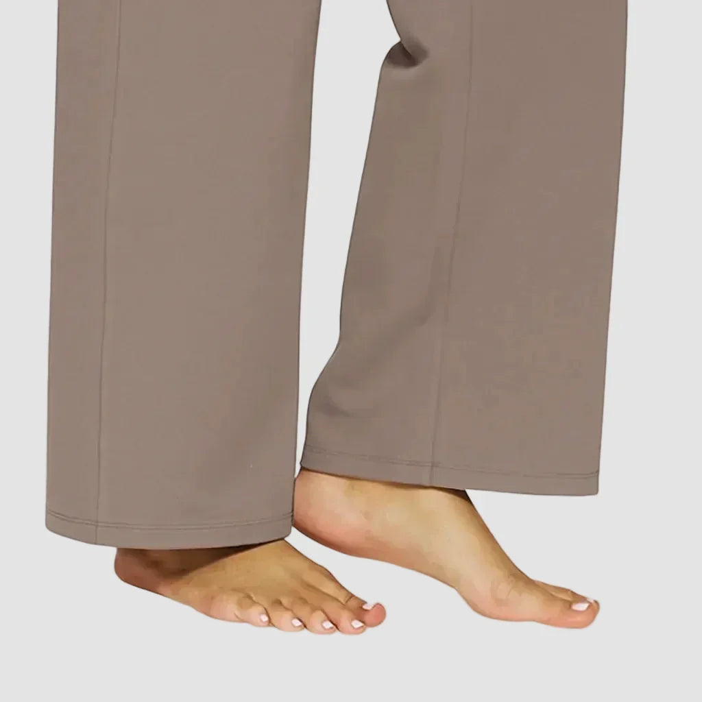 Halowen - High Waist Wide Leg Sweatpants Everyday Wear — view 4 of 10