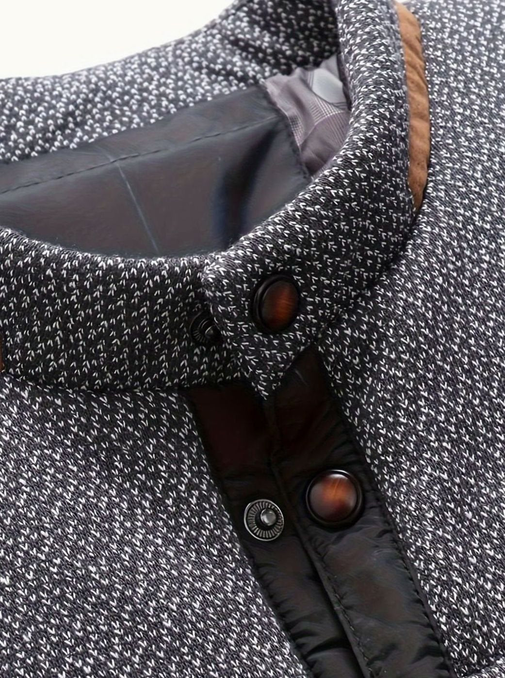 Braemont - Quilted Snap Front Jacket Cool Weather Smart Casual — view 10 of 10