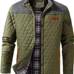 Braemont - Quilted Snap Front Jacket Cool Weather Smart Casual — view 3 of 10
