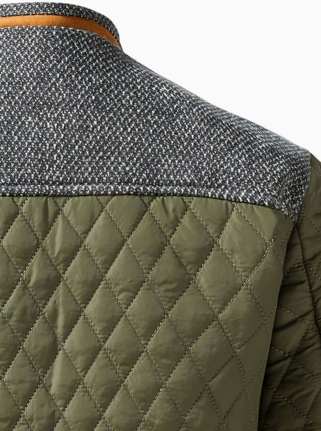 Braemont - Quilted Snap Front Jacket Cool Weather Smart Casual — view 5 of 10