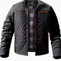Braemont - Quilted Snap Front Jacket Cool Weather Smart Casual — view 6 of 10