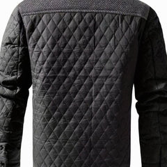 Braemont - Quilted Snap Front Jacket Cool Weather Smart Casual — view 8 of 10