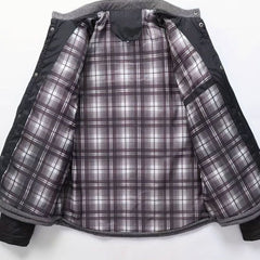 Braemont - Quilted Snap Front Jacket Cool Weather Smart Casual — view 9 of 10
