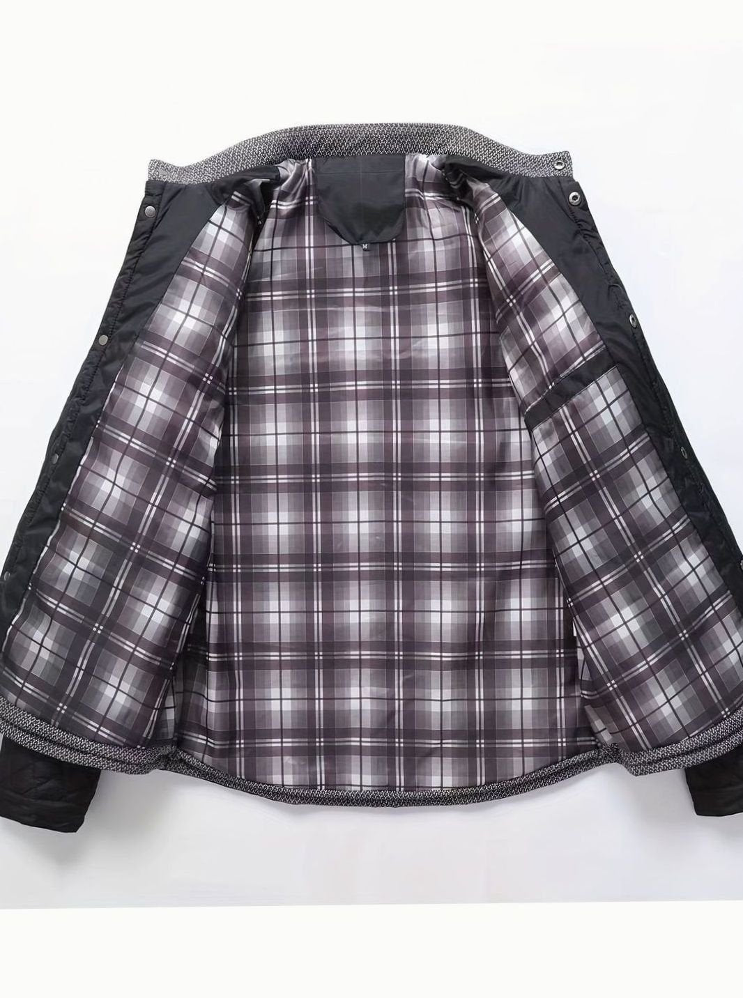 Braemont - Quilted Snap Front Jacket Cool Weather Smart Casual — view 9 of 10