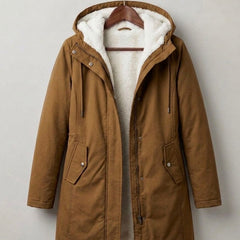Brambury - Long Line Hooded Coat Wet Weather Days