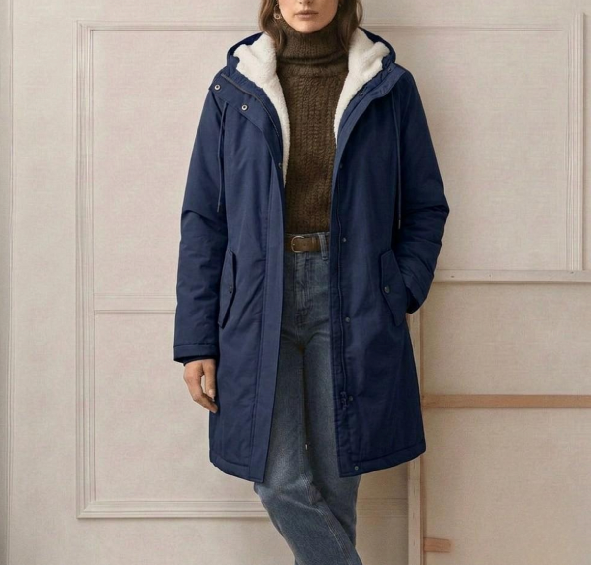 Brambury - Long Line Hooded Coat Wet Weather Days — view 5 of 10