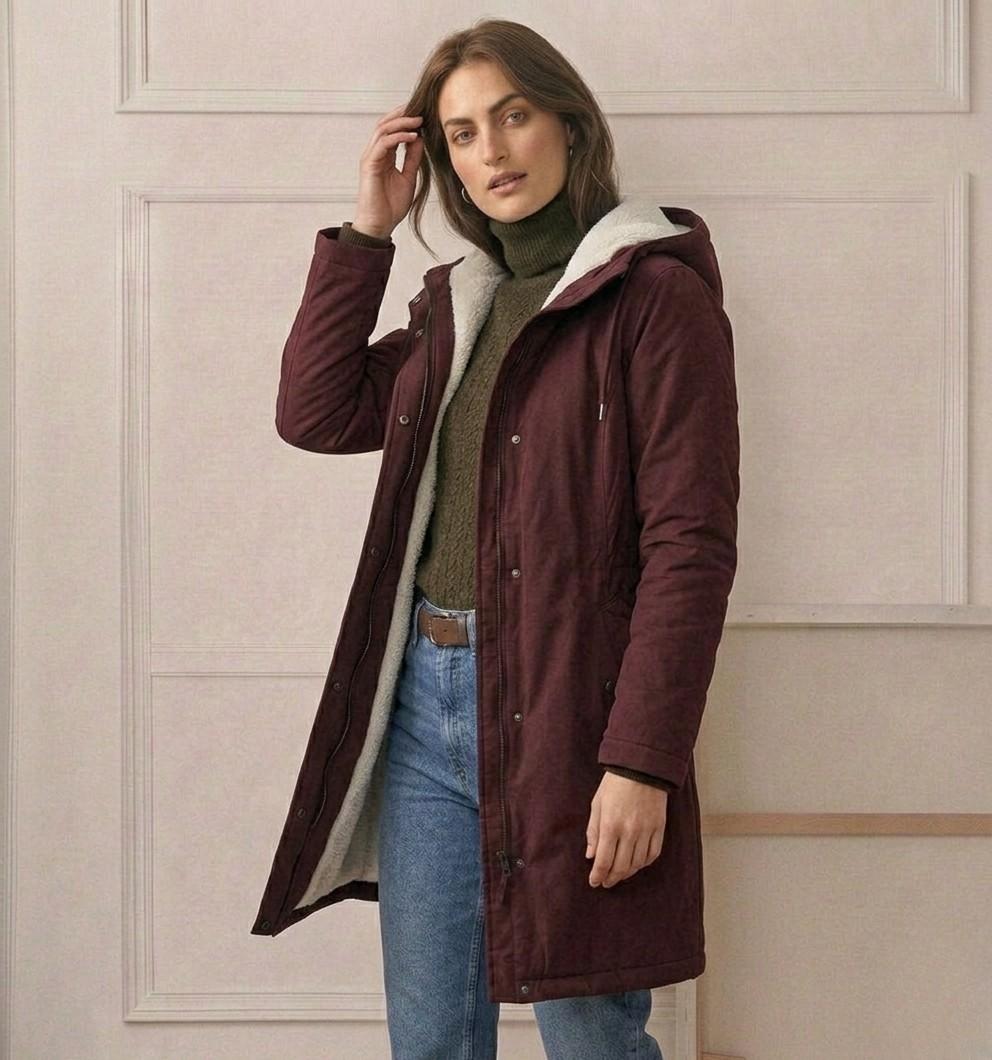 Brambury - Long Line Hooded Coat Wet Weather Days — view 8 of 10