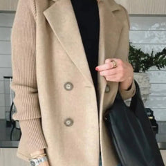 Brenvale - Double Breasted Blazer Jacket Cool Weather Layering — view 3 of 8