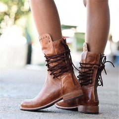 Brindlore - Laced Ankle Boots For Everyday Wear — view 3 of 5