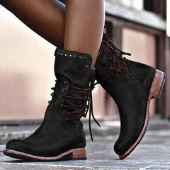 Brindlore - Laced Ankle Boots For Everyday Wear — view 4 of 5