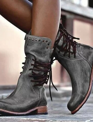 Brindlore - Laced Ankle Boots For Everyday Wear — view 5 of 5
