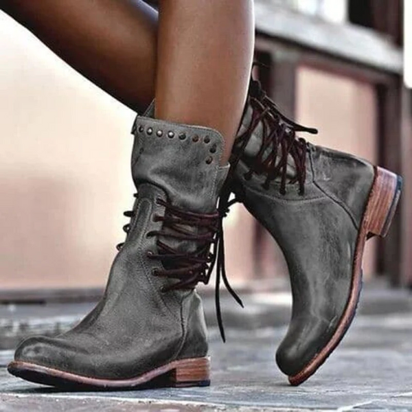 Brindlore - Laced Ankle Boots For Everyday Wear — view 5 of 5